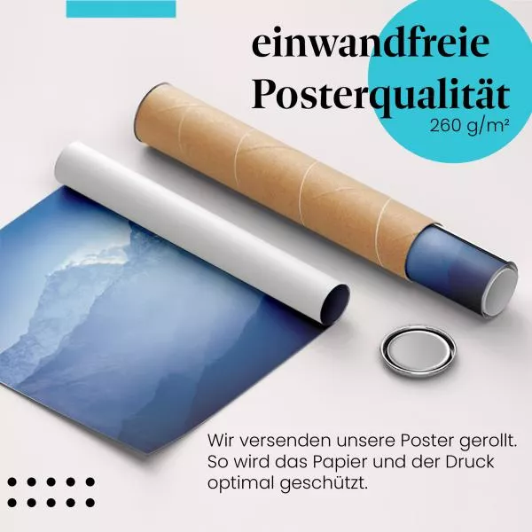 Himalaya: Schneebedeckte Gipfel & Landschaft | Postereck 0659 Himalaya: Schneebedeckte Gipfel & Landschaft | Postereck 0659